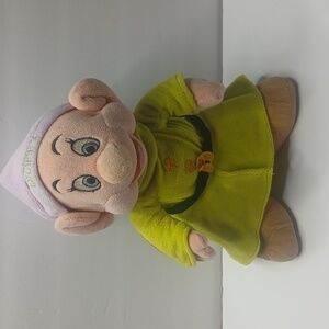 Snow White and The Seven Dwarfs‎ Dopey 11" Standing Plush Disney Store